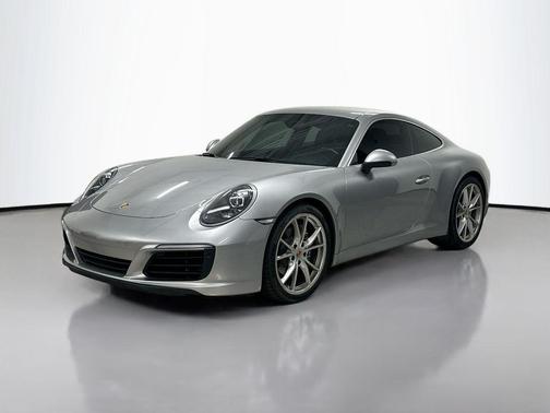 GT Silver Metallic 2018 Porsche 911 Carrera