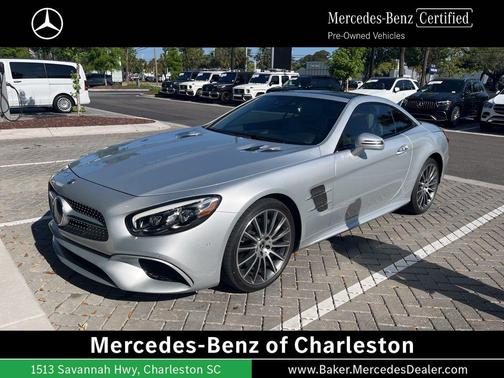Iridium Silver Metallic 2020 Mercedes-Benz SL 550 SL 550