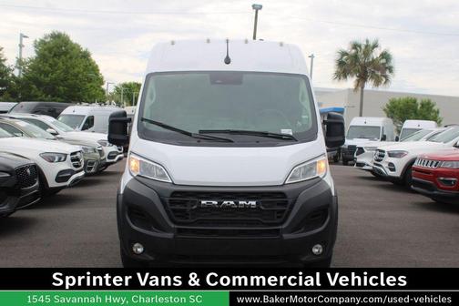 Bright White Clearcoat 2025 RAM ProMaster 3500 High Roof