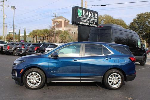 Blue Glow Metallic 2022 Chevrolet Equinox 1LT