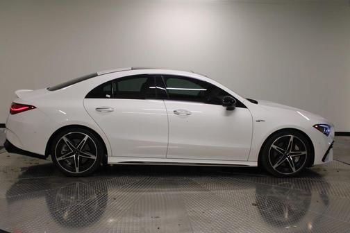 Polar White 2025 Mercedes-Benz AMG CLA 35 4MATIC