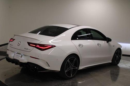 Polar White 2025 Mercedes-Benz AMG CLA 35 4MATIC