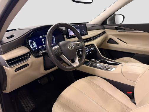 Majestic White 2022 INFINITI QX60 Luxe