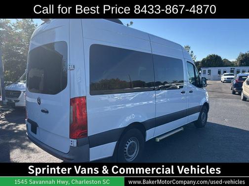 Arctic White 2022 Mercedes-Benz Sprinter 1500 Standard Roof I4