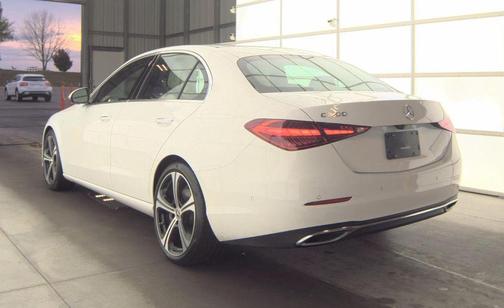 White 2025 Mercedes-Benz C-Class C 300