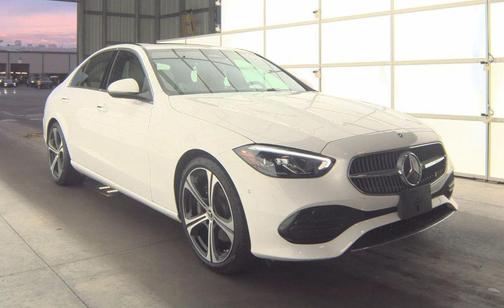 White 2025 Mercedes-Benz C-Class C 300