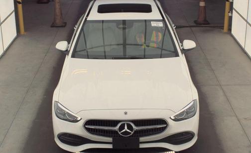 White 2025 Mercedes-Benz C-Class C 300