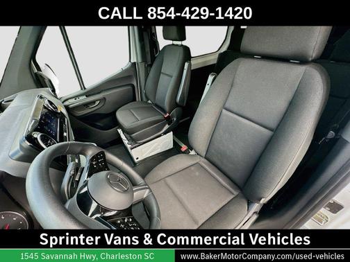 Arctic White 2025 Mercedes-Benz Sprinter 2500 High Roof