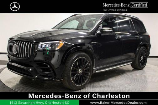 Black 2024 Mercedes-Benz AMG GLS 63 Base
