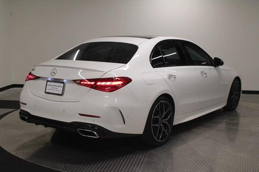 White 2022 Mercedes-Benz C-Class Sedan