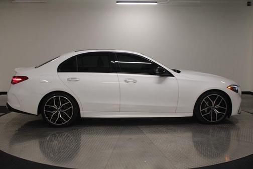 White 2022 Mercedes-Benz C-Class Sedan