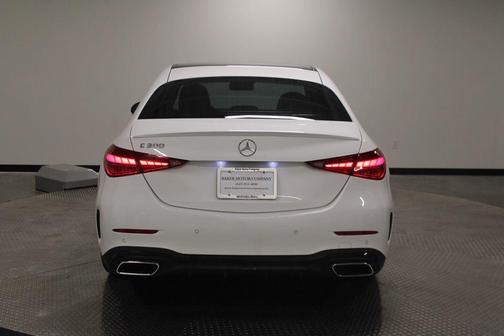 White 2022 Mercedes-Benz C-Class Sedan