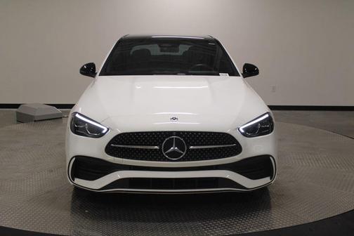 White 2022 Mercedes-Benz C-Class Sedan