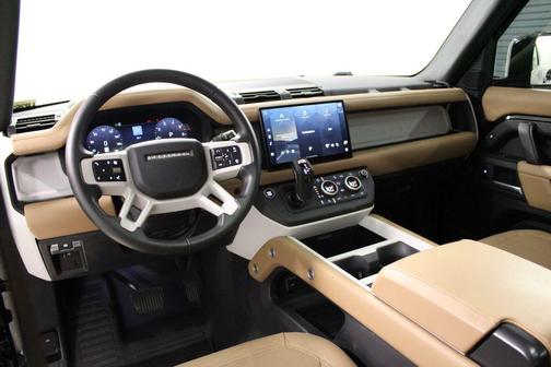 Santorini Black 2025 Land Rover Defender 110 P400 S