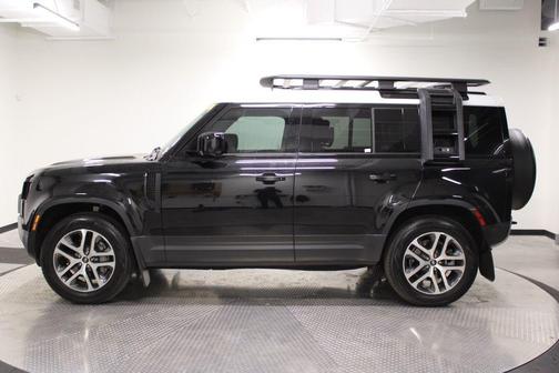 Santorini Black 2025 Land Rover Defender 110 P400 S