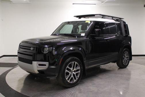 Santorini Black 2025 Land Rover Defender 110 P400 S