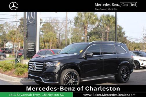 Obsidian Black Metallic 2025 Mercedes-Benz GLS 580 4MATIC