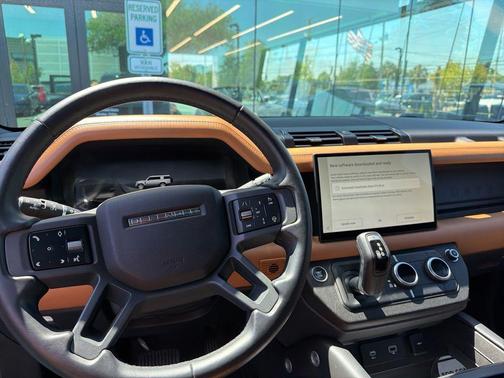 Gray 2024 Land Rover Defender 130 P400 X-Dynamic SE