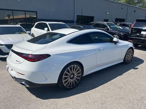 Polar White 2026 Mercedes-Benz CLE 300 4MATIC Coupe
