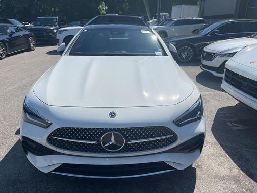 Polar White 2026 Mercedes-Benz CLE 300 4MATIC Coupe
