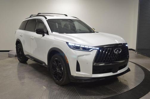 Radiant White 2026 INFINITI QX60 SPORT AWD