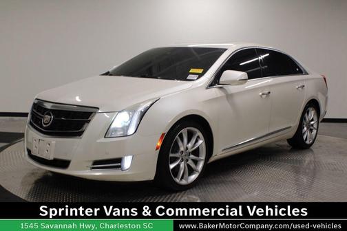 White Diamond Tricoat 2014 Cadillac XTS Vsport Premium