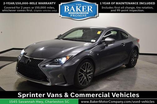 Gray Pearl 2016 Lexus RC 350 Base