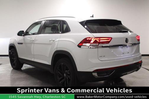 White 2021 Volkswagen Atlas Cross Sport 3.6L V6 SE w/Technology