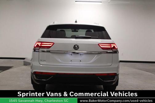 White 2021 Volkswagen Atlas Cross Sport 3.6L V6 SE w/Technology