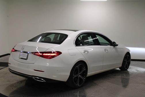 Polar White 2022 Mercedes-Benz C-Class Sedan