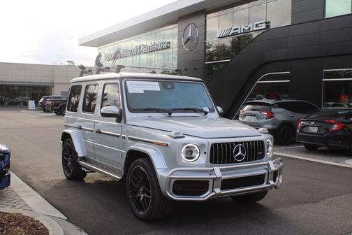Silver 2022 Mercedes-Benz AMG G 63 4MATIC