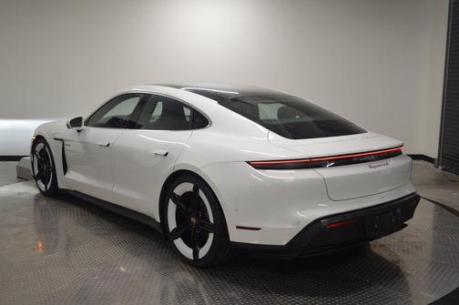 White 2025 Porsche Taycan 4S