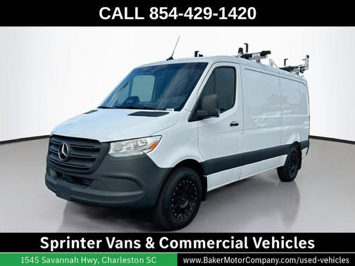 Arctic White 2026 Mercedes-Benz Sprinter 2500 Standard Roof