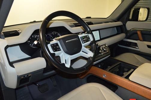 Pangea Green Metallic 2023 Land Rover Defender 110 SE