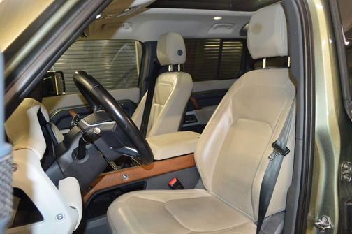 Pangea Green Metallic 2023 Land Rover Defender 110 SE