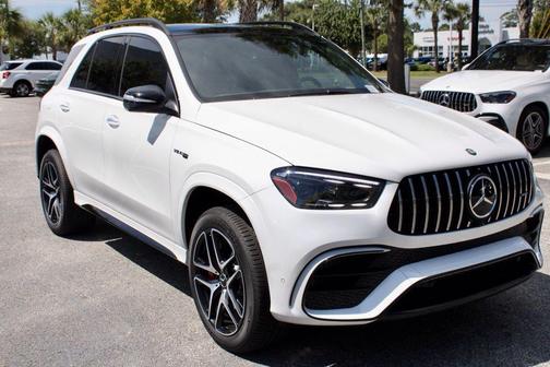 MANUFAKTUR Moonlight White Metallic 2024 Mercedes-Benz AMG GLE 63 S 4MATIC+