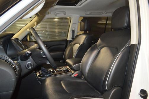 Moonstone White 2021 INFINITI QX80 PREMIUM SELECT AWD