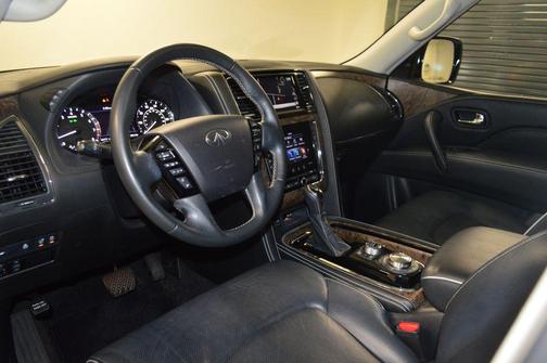 Moonstone White 2021 INFINITI QX80 PREMIUM SELECT AWD