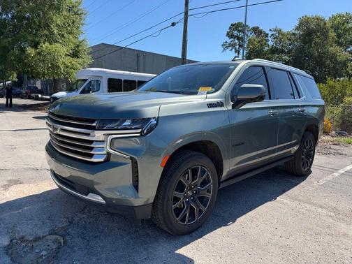 Silver Sage Metallic 2023 Chevrolet Tahoe 4WD High Country