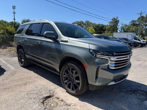 Silver Sage Metallic 2023 Chevrolet Tahoe 4WD High Country