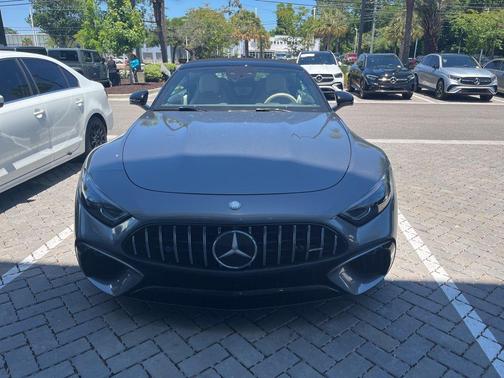 Selenite Grey Metallic 2023 Mercedes-Benz AMG SL 55 Base
