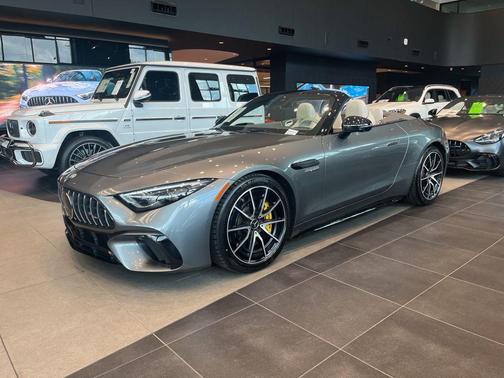 Selenite Grey Metallic 2023 Mercedes-Benz AMG SL 55 Base