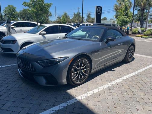 Selenite Grey Metallic 2023 Mercedes-Benz AMG SL 55 Base