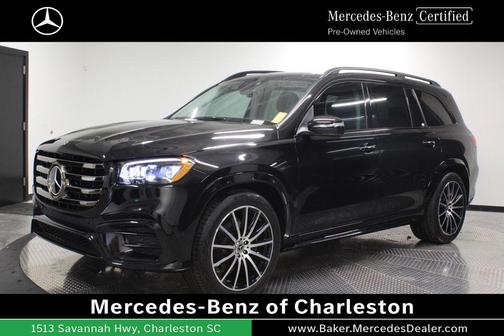 Obsidian Black Metallic 2025 Mercedes-Benz GLS 450 4MATIC