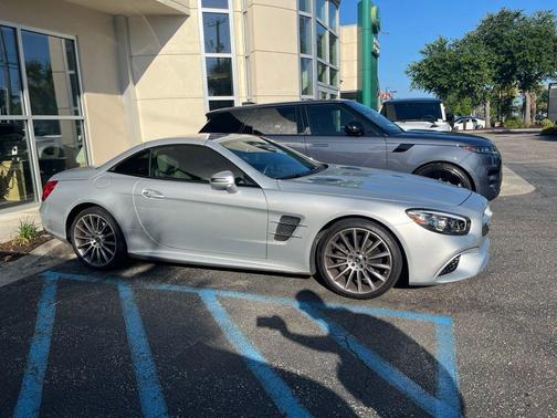 Iridium Silver Metallic 2020 Mercedes-Benz SL 550 SL 550