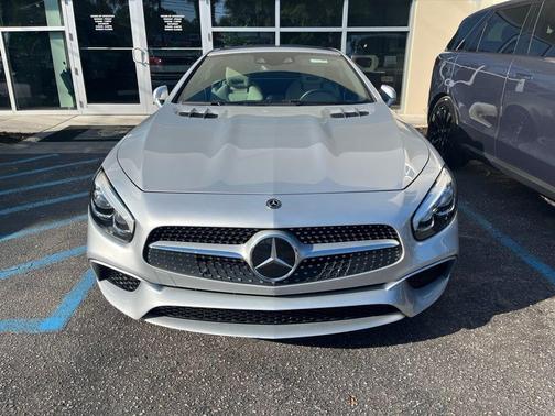 Iridium Silver Metallic 2020 Mercedes-Benz SL 550 SL 550