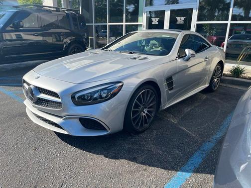 Iridium Silver Metallic 2020 Mercedes-Benz SL 550 SL 550