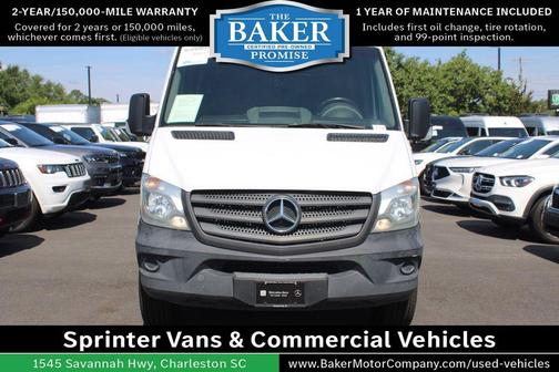 Arctic White 2016 Mercedes-Benz Sprinter BlueTEC