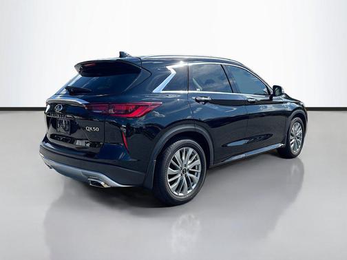 Black Obsidian 2023 INFINITI QX50 LUXE AWD
