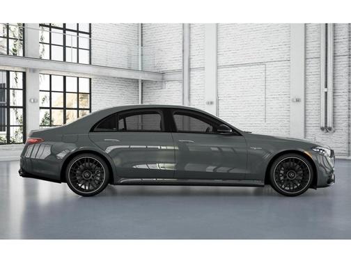 Black 2025 Mercedes-Benz AMG S 63 E 4MATIC